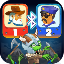 بازی Two guys & Zombies: bluetooth