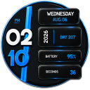 برنامه Digital Clock Live Wallpaper