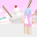بازی Ice cream swirl parkour girl