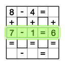 بازی Math Crossword — Number puzzle