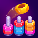 بازی Nut Sort: Color Sorting Game
