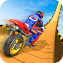 Superhero GT Bike Stunt Racing: Mega ramps games