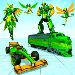 Dragon Fly Robot Car Game 3d