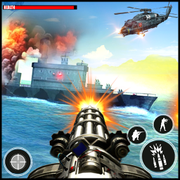 Navy War Machine Gun Shoot : Shooters Action Games