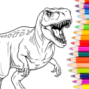 بازی Dino Coloring: Dinosaur games