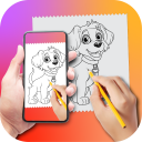 برنامه AR drawing app: Paint & sketch