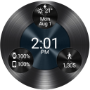 Black Metal 2 HD Watch Face