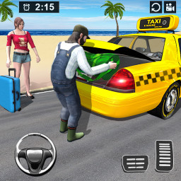 Modern Taxi Drive Parking 3D Game: Taxi Games 2021