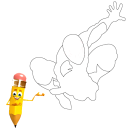 بازی How to draw SpiderMun