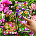 برنامه Flower garden live wallpaper