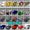 برنامه MCPE Vehicles Cars Mod