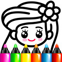 بازی Kids Drawing Games: Coloring