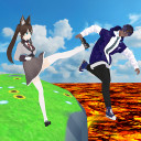 بازی The floor is lava game parkour