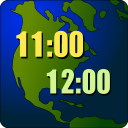 برنامه World Clock Widget