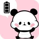 برنامه Battery widget MochimochiPanda