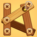 بازی Nuts and Bolts Woody Puzzle