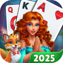 بازی Solitaire TriPeaks Card