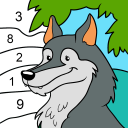 برنامه Color by Number - Animals