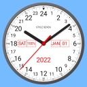برنامه Analog Clock 24-7