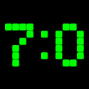 برنامه Animated Digital Clock-7