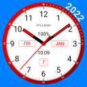 برنامه Color Analog Clock-7