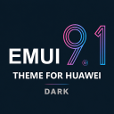 برنامه Dark Emui-9.1 Theme for Huawei