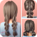 برنامه Easy hairstyles step by step