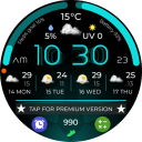 برنامه Plasma Flow Lite Watch Face