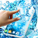 Water drops live wallpaper