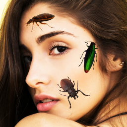 دانلود Bug on Face Filter