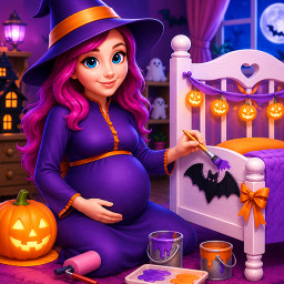 دانلود Halloween Mom Story Game