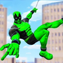 دانلود Frog Ninja Spider superhero games: Gangster Vegas