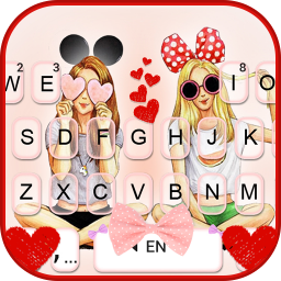 دانلود Best Friends Keyboard Theme