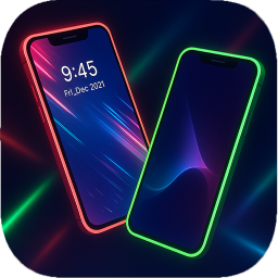 دانلود ‏‏نور لبه گوشی/پس زمینه