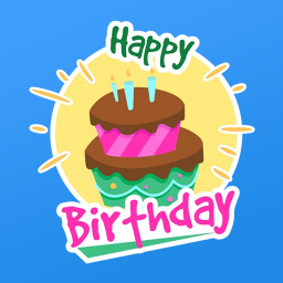 دانلود Birthday Stickers - WASticker