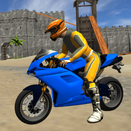 دانلود Motorbike Medieval Drive 3D