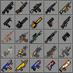 دانلود Guns mods for minecraft