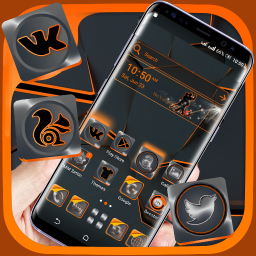 دانلود Simple Black Launcher Theme