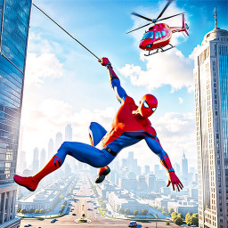 دانلود Spider Rope Hero Rescue City