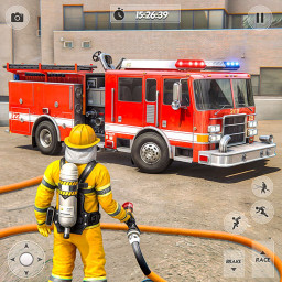 دانلود Fire Truck Game: Rescue Sim