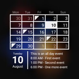 دانلود Calendar Widget Month + Agenda
