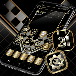 دانلود Black Luxury Gold Theme