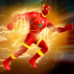 دانلود Flashhero Superhero Mission 3D