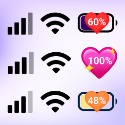 دانلود Emoji Battery Icon Status Bar
