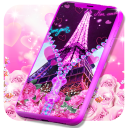 دانلود Paris zipper lock screen