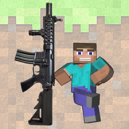 دانلود Guns mod for Minecraft PE