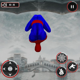 دانلود Flying Spider Hero-Spider Game