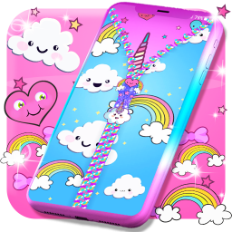 دانلود Kawaii zipper lock screen