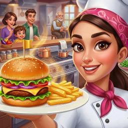 دانلود ‏‏‏‏‏‏‏‏👩‍🍳 سرآشپز باشی: بازی ایرانی آشپزی 🍔