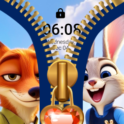 دانلود Zipper Lock Wallpaper 4K